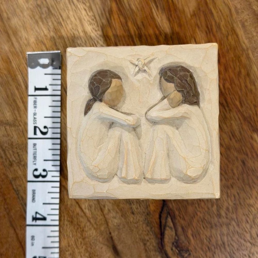 Willow Tree Cream and Brown Keepsake Box - Picture 6 of 6